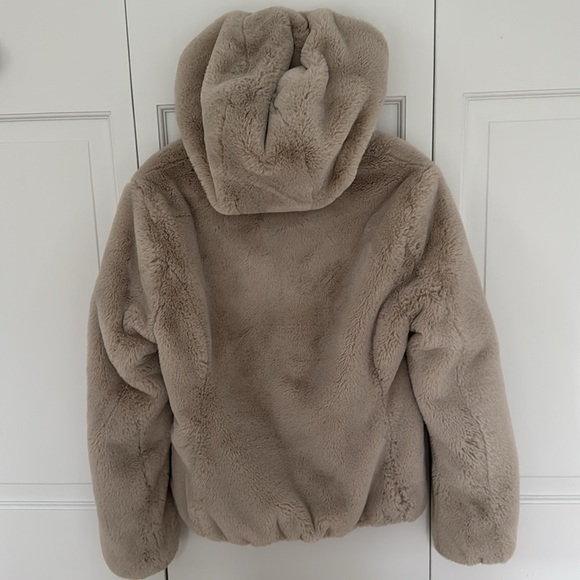 Save the Duck Women’s Reversible Faux Fur Puffer Coat size S - Picture 6 of 11